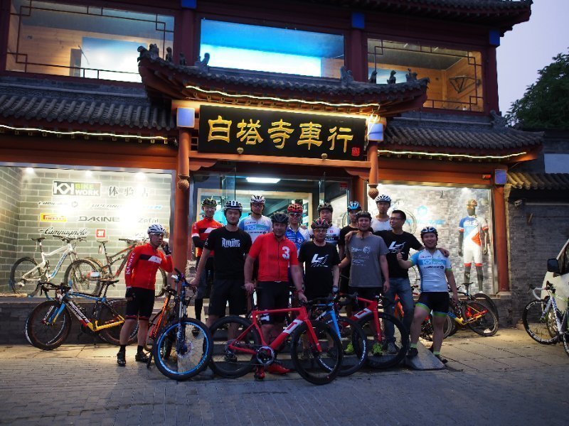 Riding Strada in Beijing