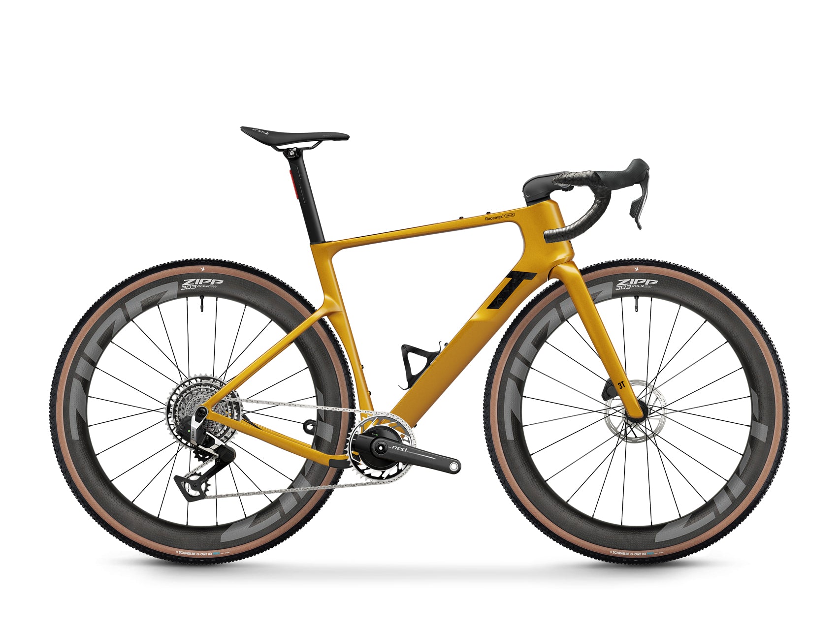 RACEMAX 2 ITALIA ~ RED XPLR PM AXS 1X13 ZIPP 303 XPLR SW – 3T Bike NA