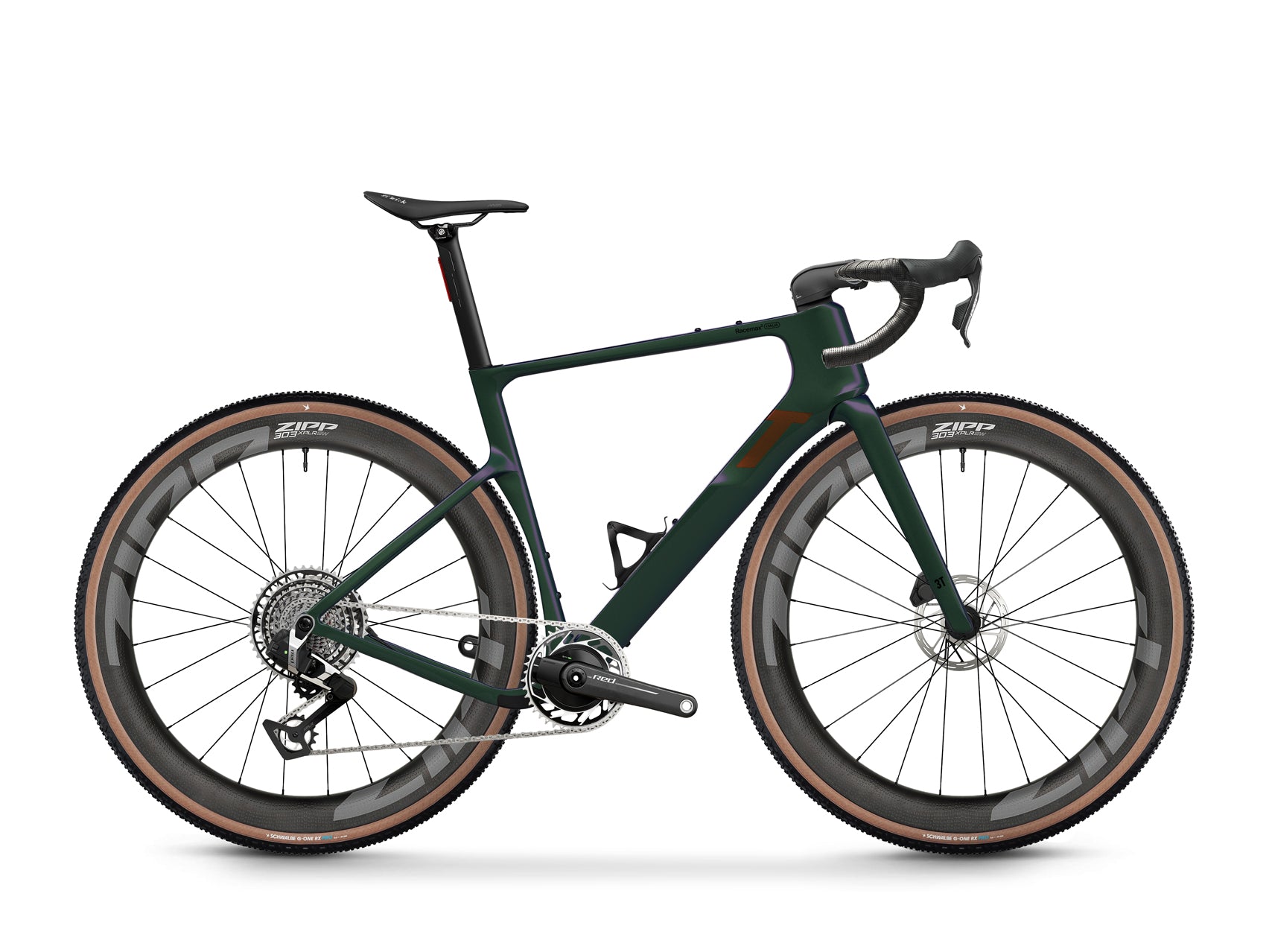 RACEMAX 2 ITALIA ~ RED XPLR PM AXS 1X13 ZIPP 303 XPLR SW – 3T Bike NA