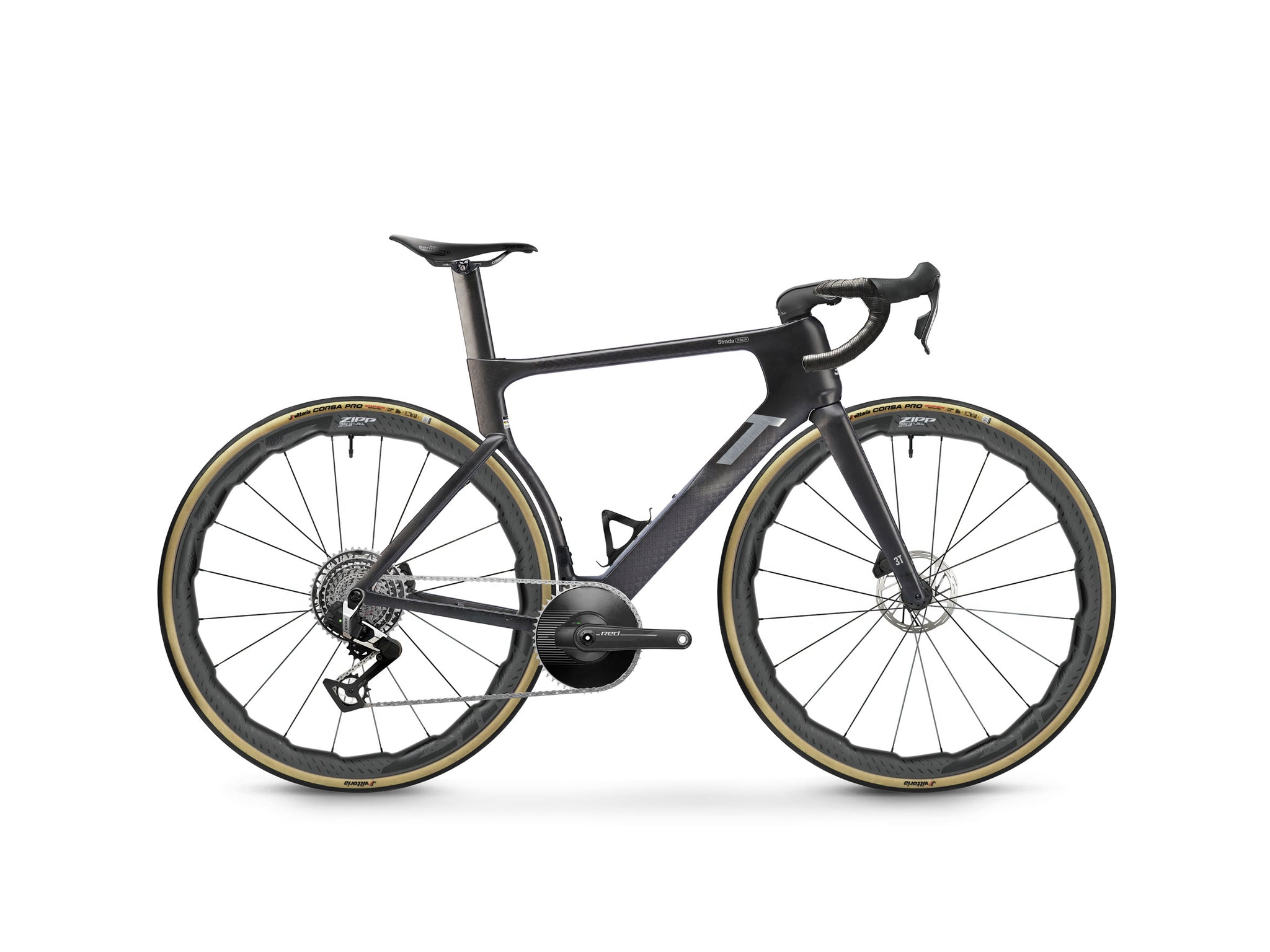 STRADA ITALIA ~ RED XPLR AXS 1X13 PM ZIPP 353 NSW – 3T Bike NA