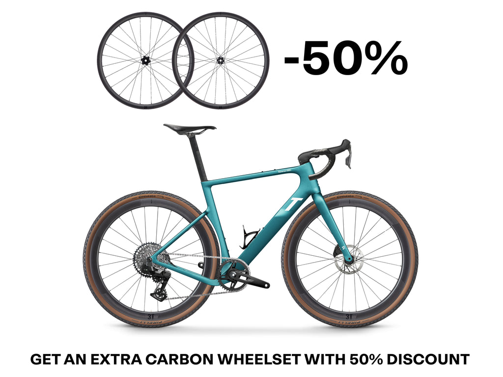 RACEMAX WPNT ~ RIVAL XPLR AXS 1X13 DISCUS 40|30 - WITH EXTRA DISCUS PLUS I28 LTD WHEELSET